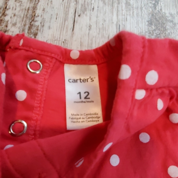 Girls Carters romper Size 12 Months. - Picture 2 of 3